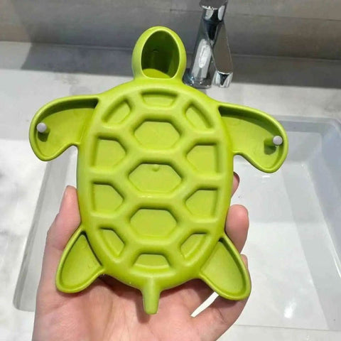 Premium Turtle Soap Dish Holder – Self Draining