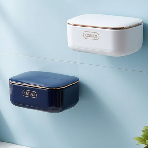Draining Wall Mounted Soap Dish Holder