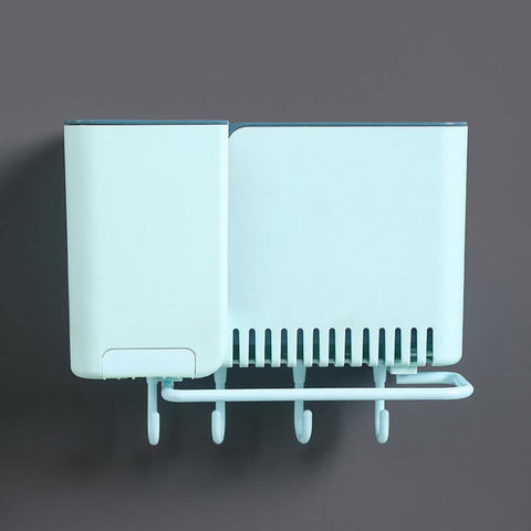 Ventilated Wall Mounted Toothbrush Rack