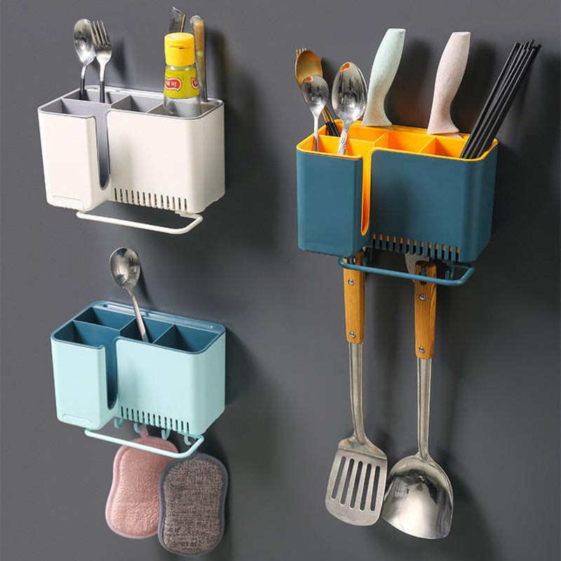 Ventilated Wall Mounted Toothbrush Rack