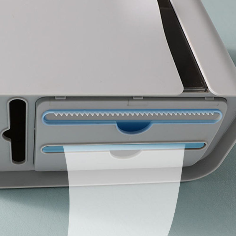 Multifunctional Wall Mounted Tissue Shelf