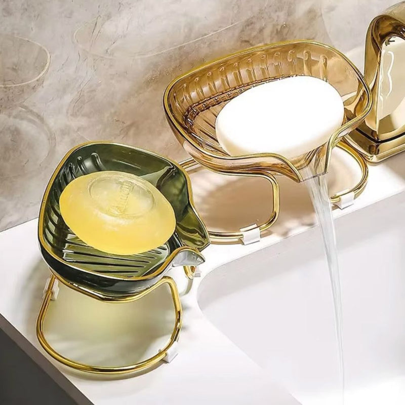 Modern Waterfall Soap Dish Tray
