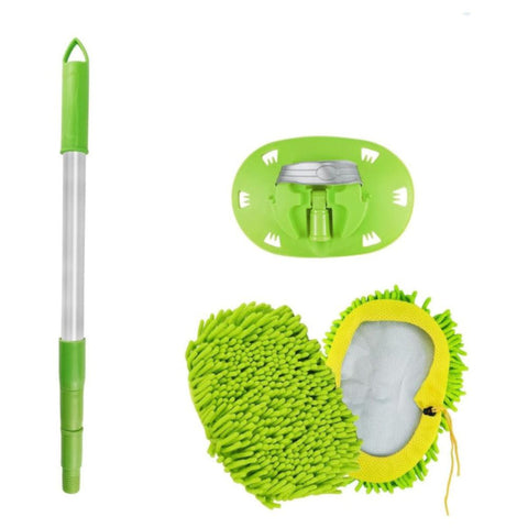 2-in-1 Car Wash Mop with Mitt