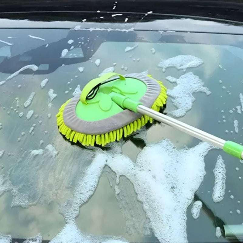 2-in-1 Car Wash Mop with Mitt