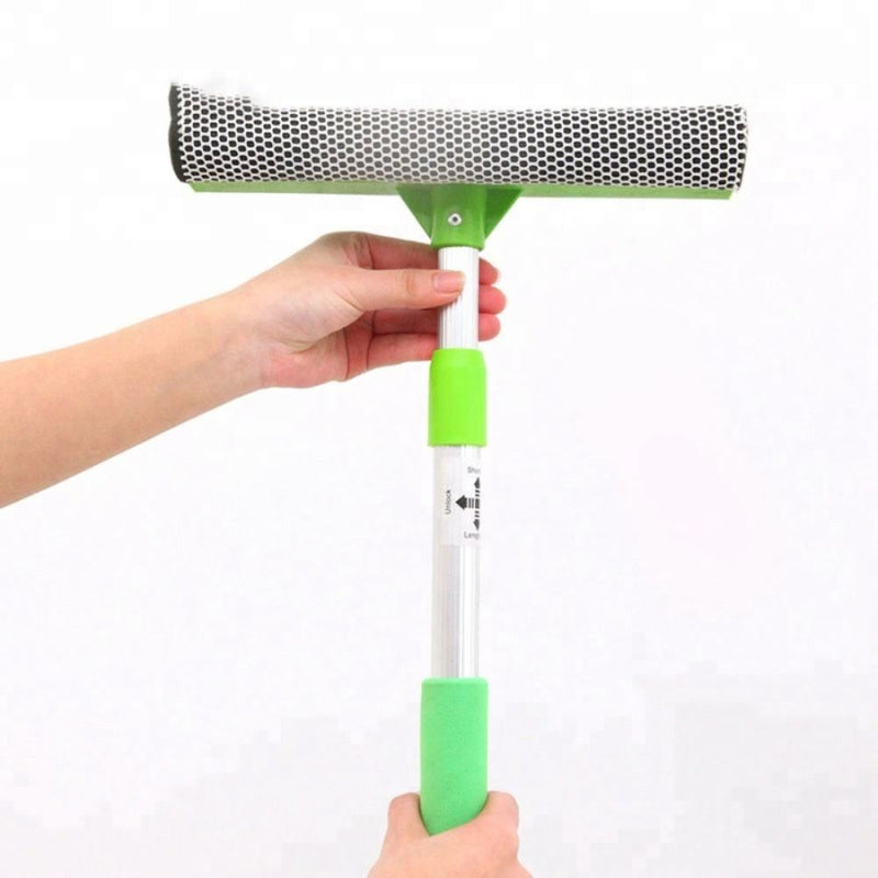 Adjustable Long Handle Window Wiper
