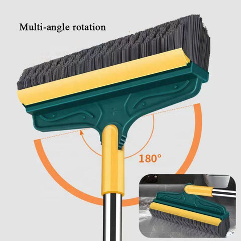 3-in-1 Telescopic Floor Scrub Brush