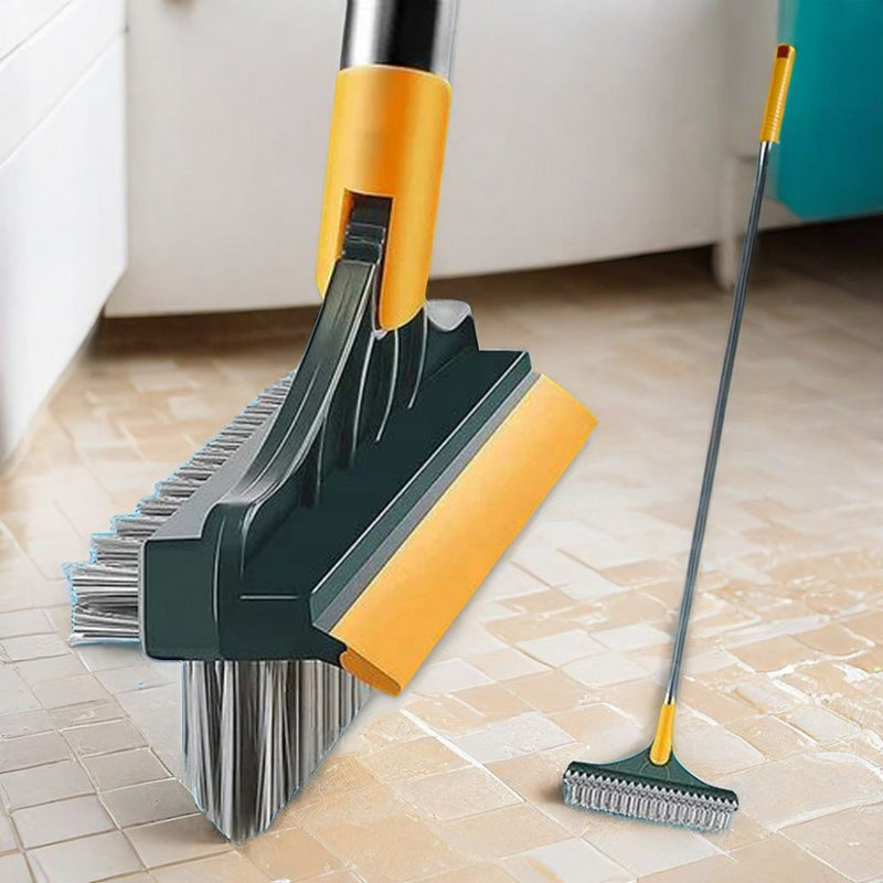 3-in-1 Telescopic Floor Scrub Brush