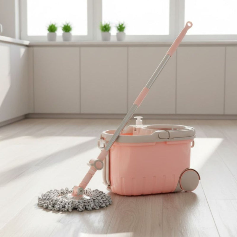Walkable Spin Mop with Pedal