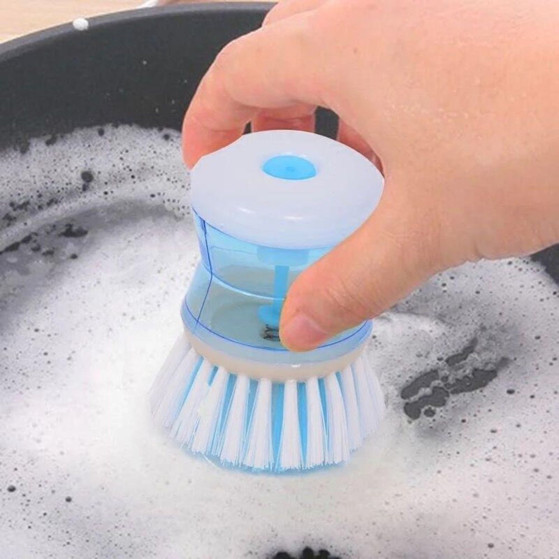 Liquid Soap Dishwasher Brush