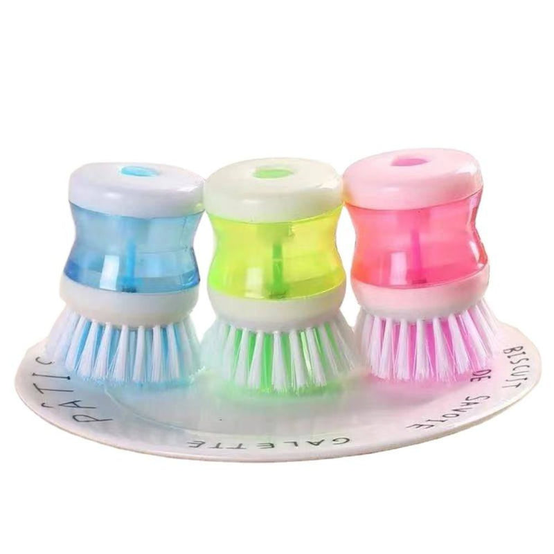 Liquid Soap Dishwasher Brush