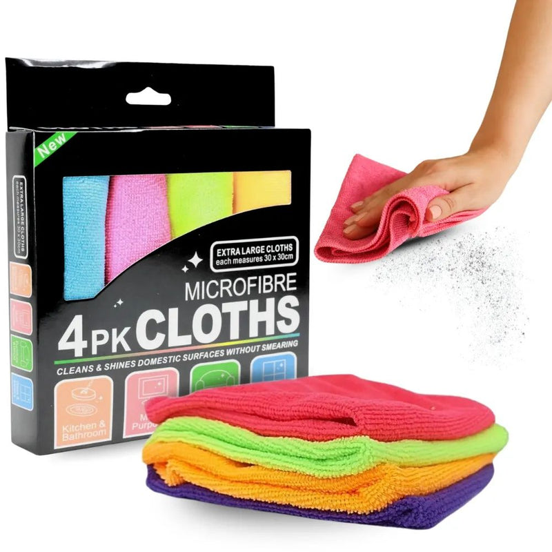 Pack of 4 Dusting Cloths