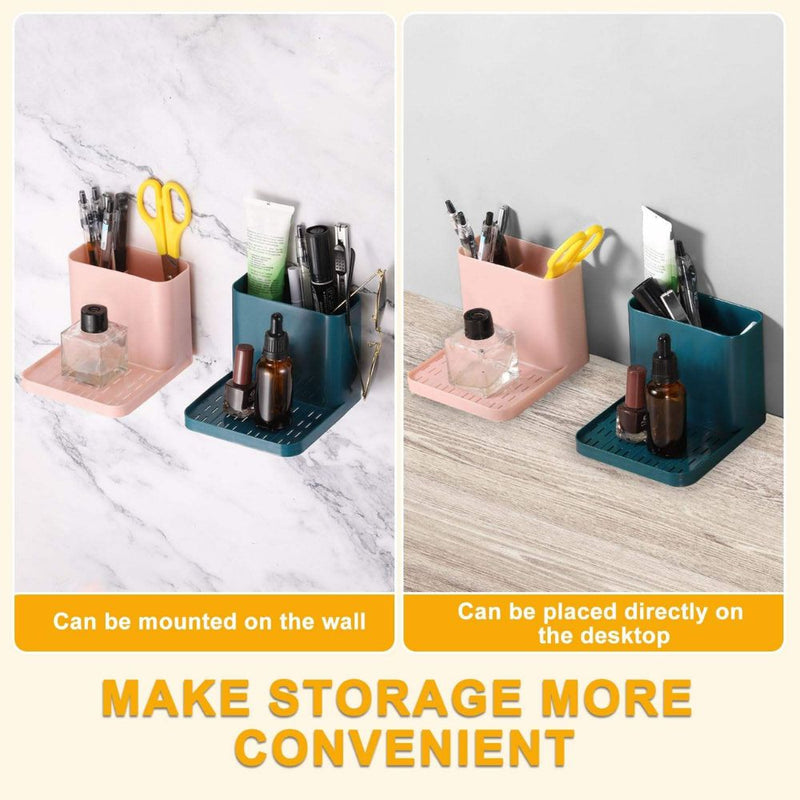 Premium Bathroom Wall Shelf Adhesive Mount Space-Saving Organizer