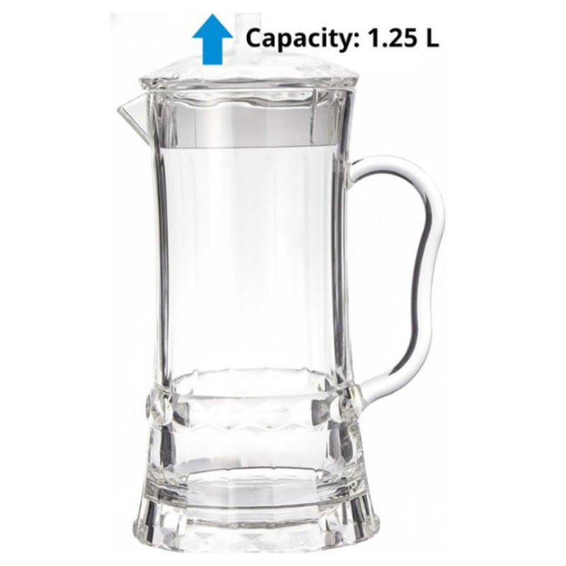 1.25 Litre Bell Acrylic Jug