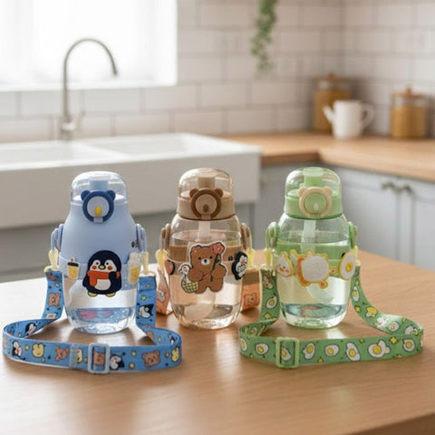 480ml Cartoon Kids Plastic Bottle