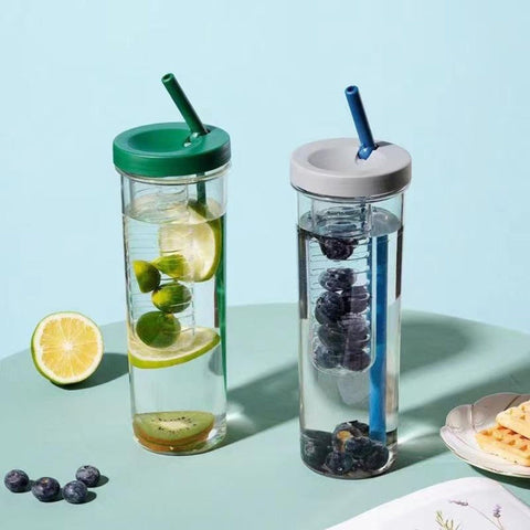 Fruit Infuser Acrylic Water Bottle