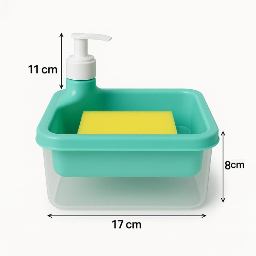 Premium 2-in-1 Soap Dispenser Organizer