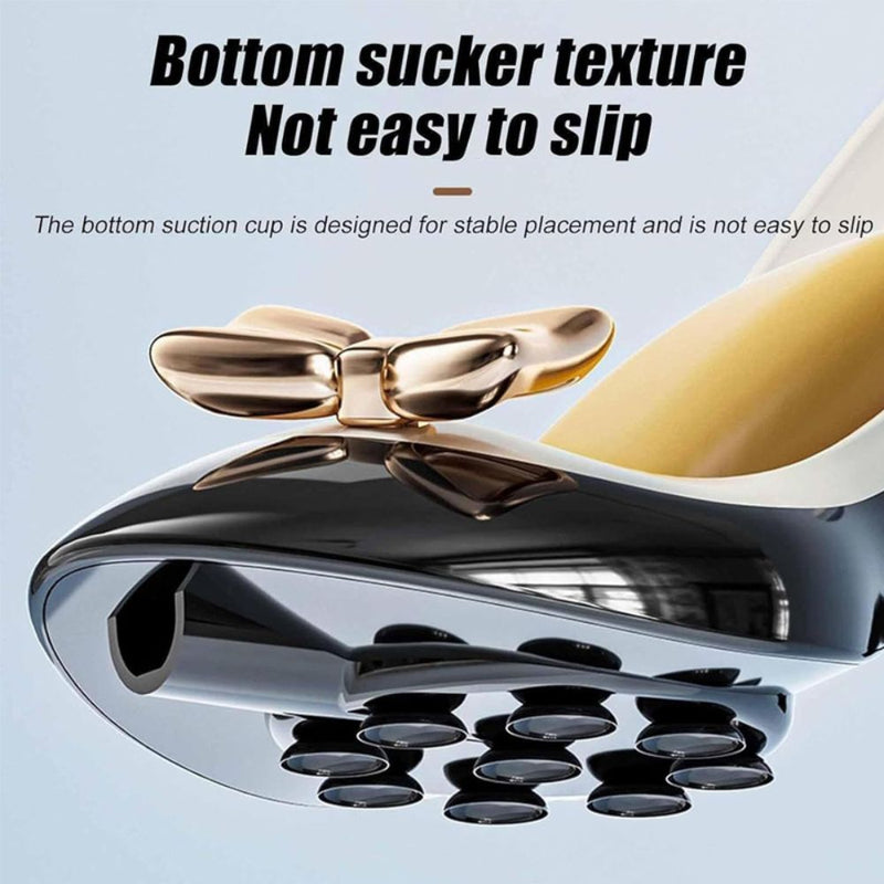 Creative Self-Adhesive Soap Dish Wall-Mounted Bathroom Organizer