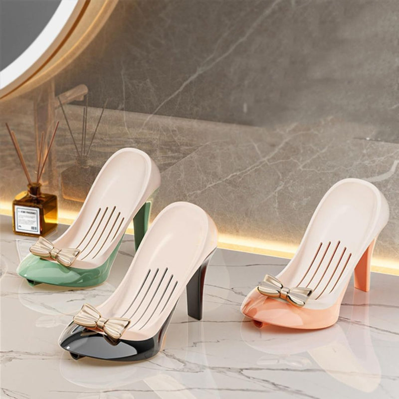 Creative Self-Adhesive Soap Dish Wall-Mounted Bathroom Organizer