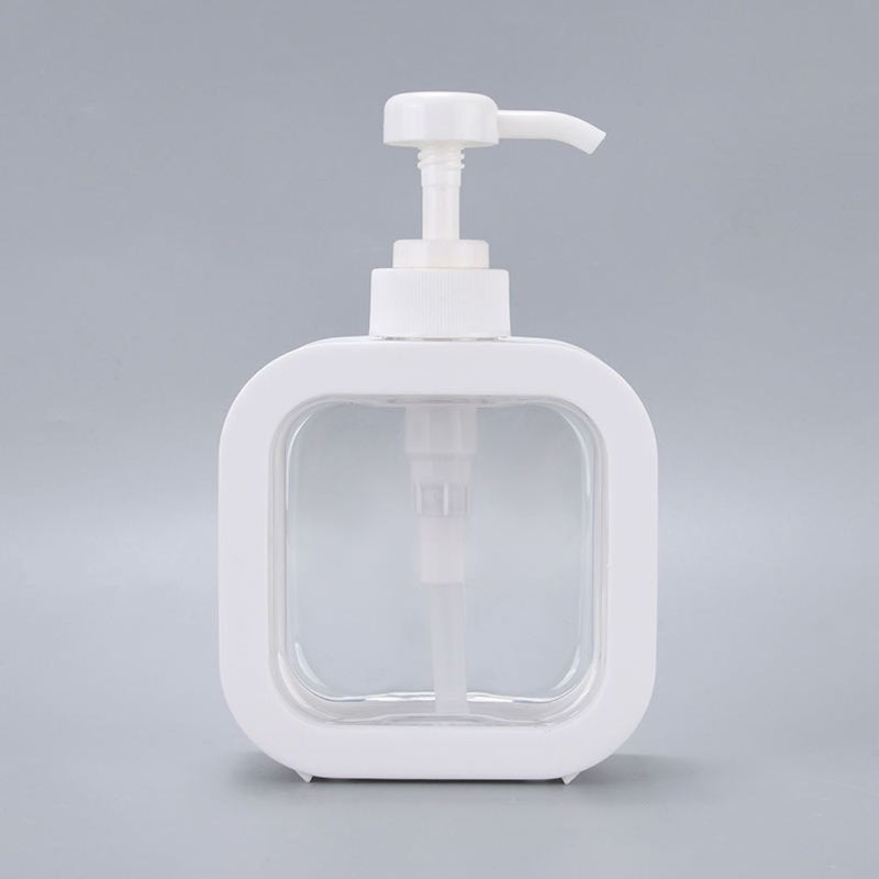Premium Glass Liquid Dispensers Set with Stand & Cleaning Sponge