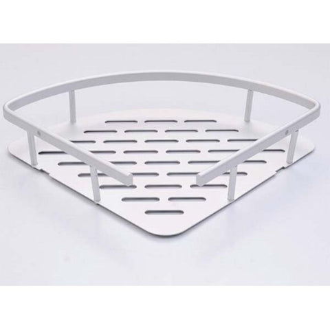 Premium 2-Tier Aluminum Corner Shelf