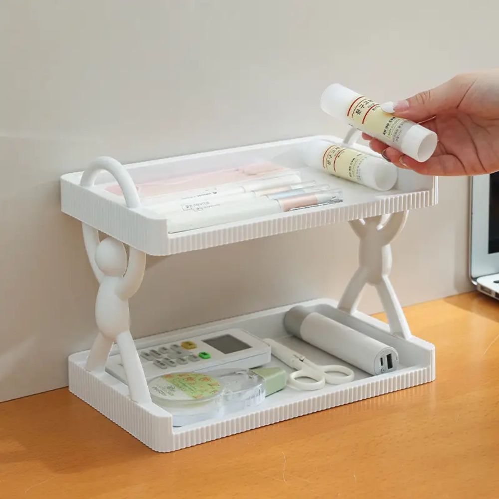Premium 2-Tier Wall Hanging Shelf
