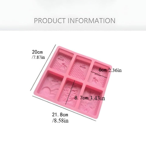 Premium Classic Oval Silicone Soap Mold