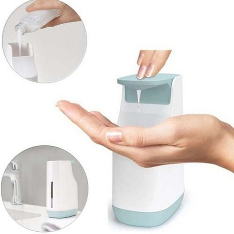 Premium 2‑in‑1 Soap & Detergent Dispenser with Sponge Holder
