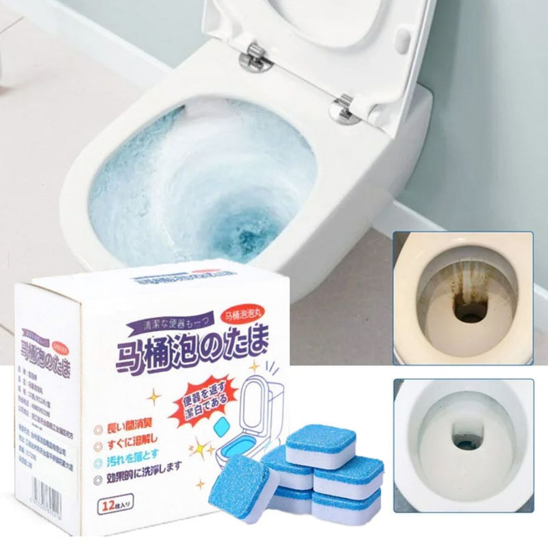 Premium Toilet Cleaner Flush Tablets – Pack of 10