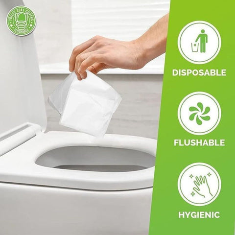 Premium Disposable Toilet Seat Covers – Pack of 10