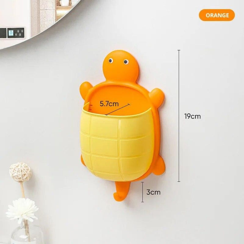 Premium Wall-Mounted Toothbrush Holder Organizer