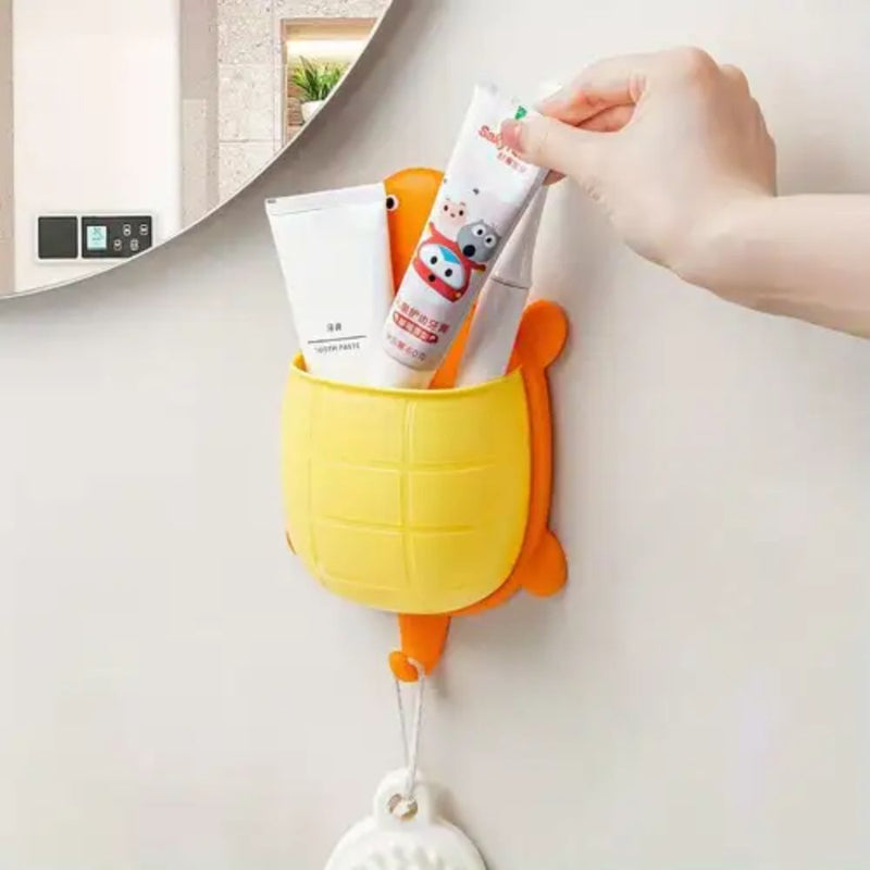 Premium Wall-Mounted Toothbrush Holder Organizer