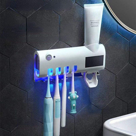 Premium Flamingo Shape Hair Dryer Holder Adhesive Wall Mount Organizer